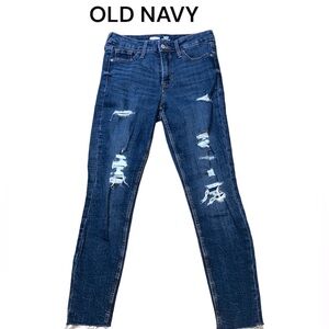 OLD NAVY super skinny rockstar jeans.